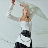 Nicke Chain Shoulder Bag