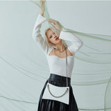 Nicke Chain Shoulder Bag