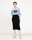 Smile Tiger Logo Clip Short Sleeve Tee