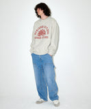ROSE VARSITY SWEATSHIRT