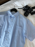 Lowe Oxford short sleeve shirt + pocket ver