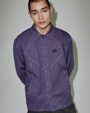 PIGMENT DYED PANEL SHIRT