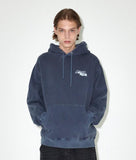 LOGO LIST PIGMENT HOODIE