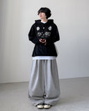 Storm Velour Layered Hoodie