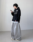 Storm Velour Layered Hoodie