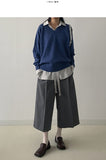 [Planning] Viscose V-neck loose fit knit