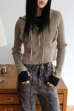 Charles zip hood zip-up