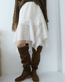 Hippie lace skirt
