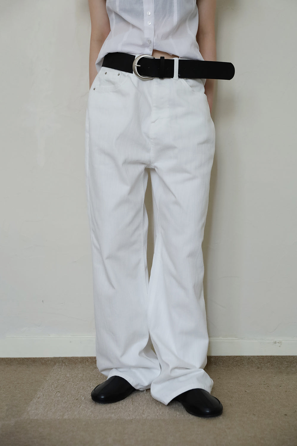 【COLOR iN ID】Dandy Simple White Denim COLOR iN ID(カラーインアイディー) - ダンディシンプルホワイト