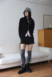 Luca pocket boucle cardigan