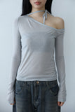 Unbalanced Silky T-shirt
