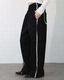 Lace string pants