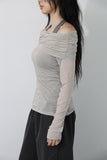 Cozy Off-Shoulder Tee