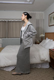 Spring Punching Hood Zip up
