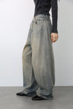 Chey Balloon Wide Denim