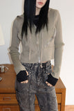 Charles zip hood zip-up