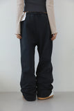 Banding winter brushed denim