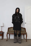Remen leather biker jumper
