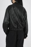 Mellow Crop Leather Jumper