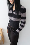 Daon striped knit