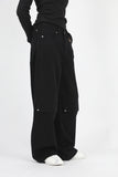 Baek bijo rivet cotton pants