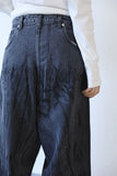 Unwrap front pocket denim