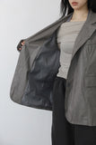 Crack Spring Leather Jacket