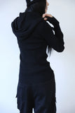 Kunet hood knit