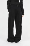 Baek bijo rivet cotton pants