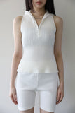 Weup shoulder slit knit