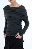 Shear Knit Off Shoulder