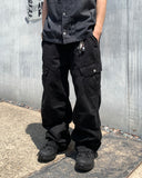 Vintage Dyeing Cut Cargo Pants