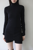 Sleeve shirring polar tee