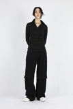 Baek bijo rivet cotton pants