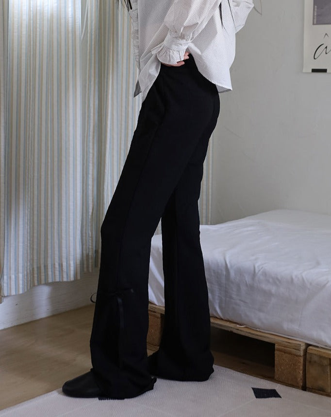 【COLOR iN ID】Summer Ribbon Pants COLOR iN ID(カラーインアイディー) - サマーリボンパンツ