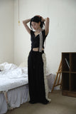 Summer High Wrap Crop Tee
