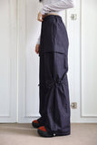 Strap coated cargo pants