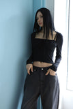Bolero Ens Shirring Tee