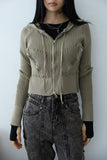 Charles zip hood zip-up