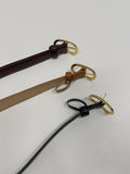 [25mm] Cowhide Round Belt