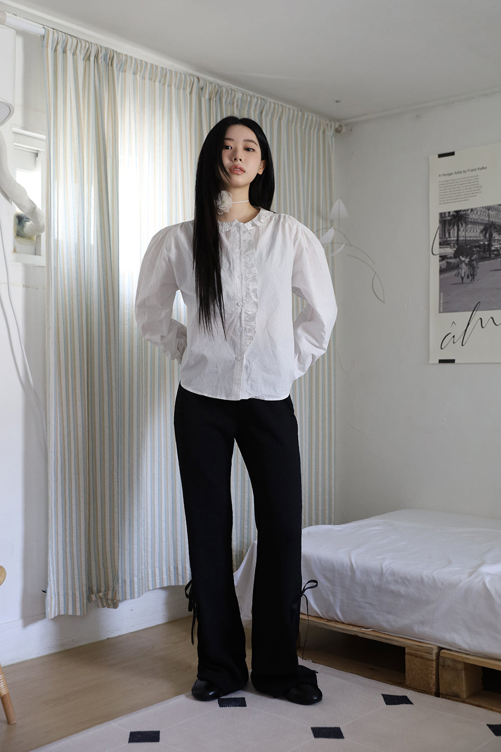 【COLOR iN ID】Summer Ribbon Pants COLOR iN ID(カラーインアイディー) - サマーリボンパンツ