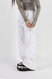Pyder brushed string pants