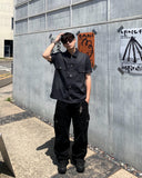 Vintage Dyeing Cut Cargo Pants