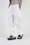 Pyder brushed string pants