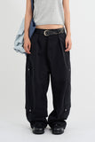 Arc panel wide pants