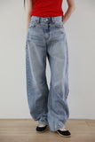 Lago light blue balloon denim