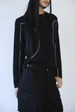 Cargo side buckle pants