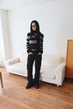 Daon striped knit