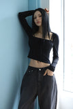 Bolero Ens Shirring Tee