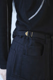 Cargo side buckle pants